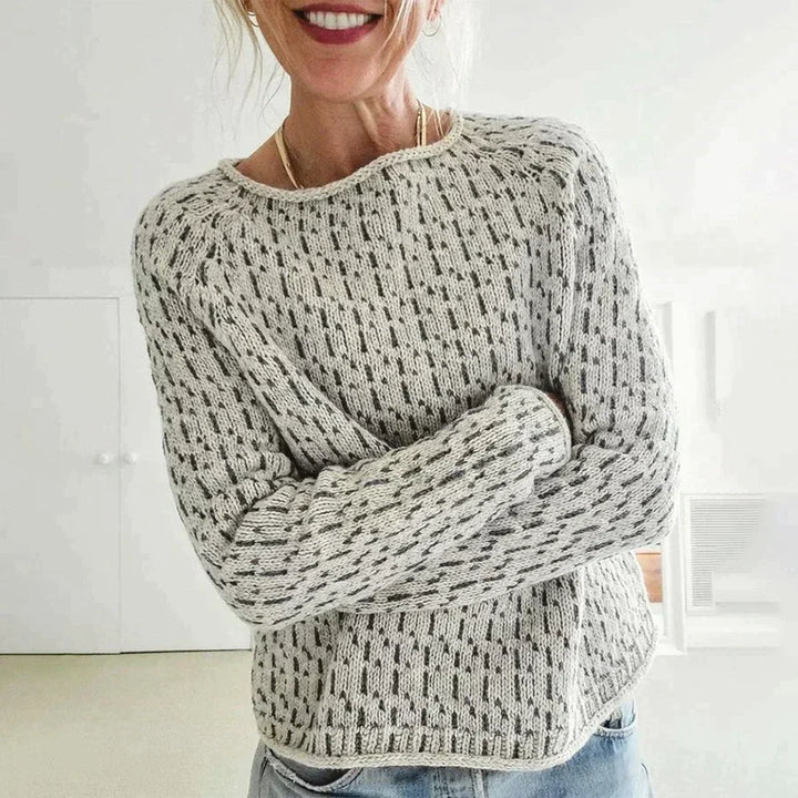 Aleana | Elegant Grey Jumper for Women