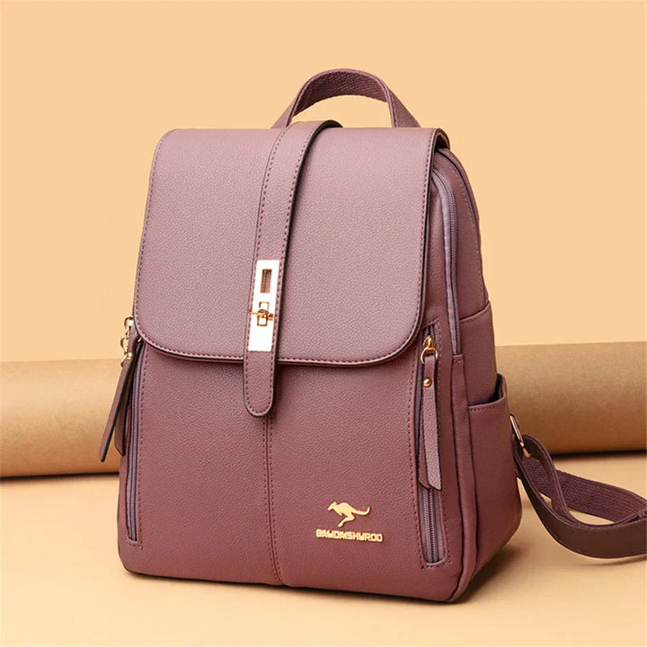 Alisa | Casual Leather Backpack