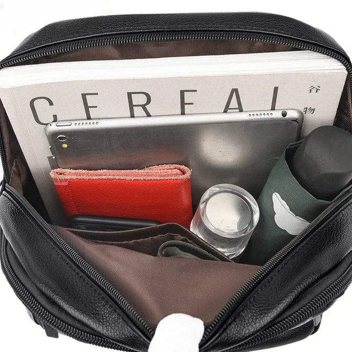 Alisa | Casual Leather Backpack