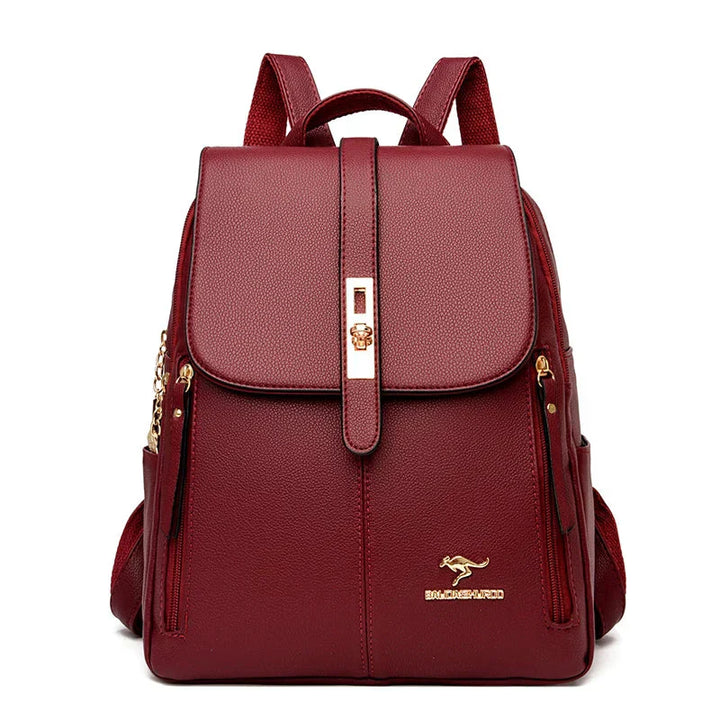 Alisa | Casual Leather Backpack