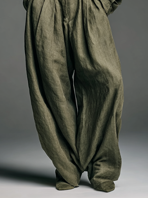 Gianna | Women's Longsleeve Shirt and Wideleg Trouser Set