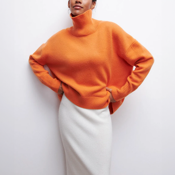Amelia | Elegant Knitted Turtleneck Jumper
