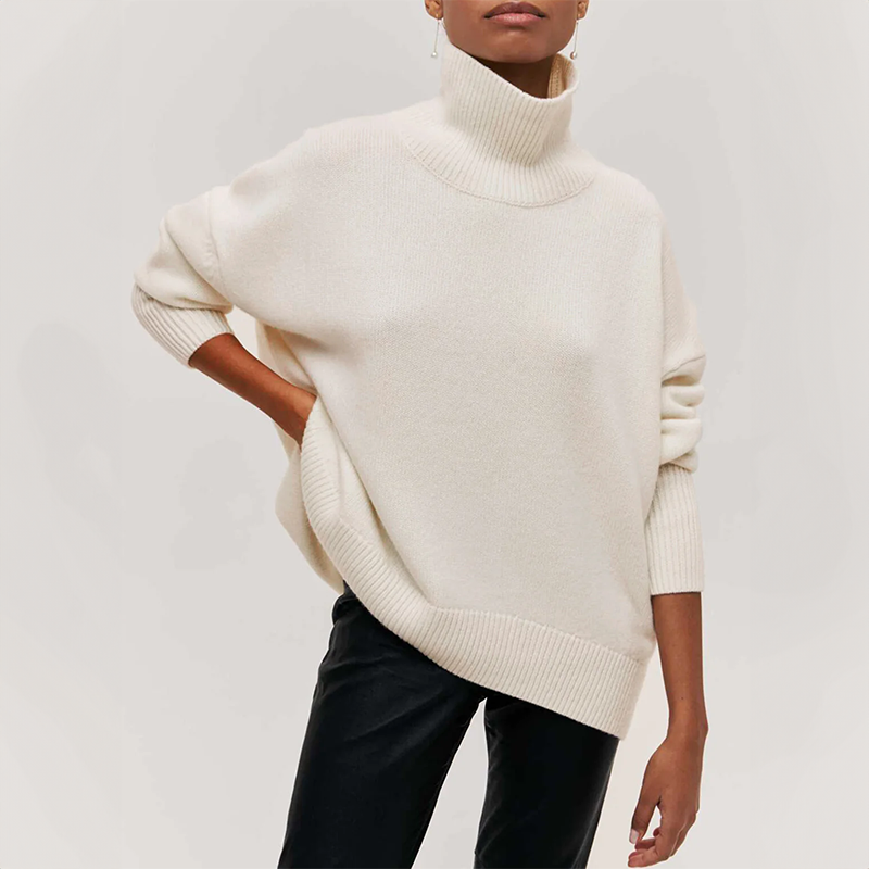 Amelia | Elegant Knitted Turtleneck Jumper