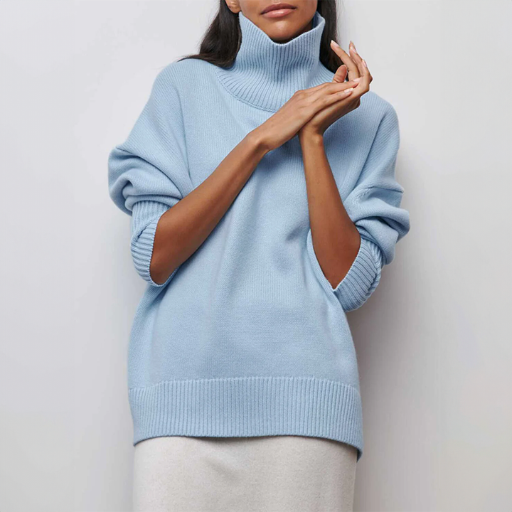 Amelia | Elegant Knitted Turtleneck Jumper