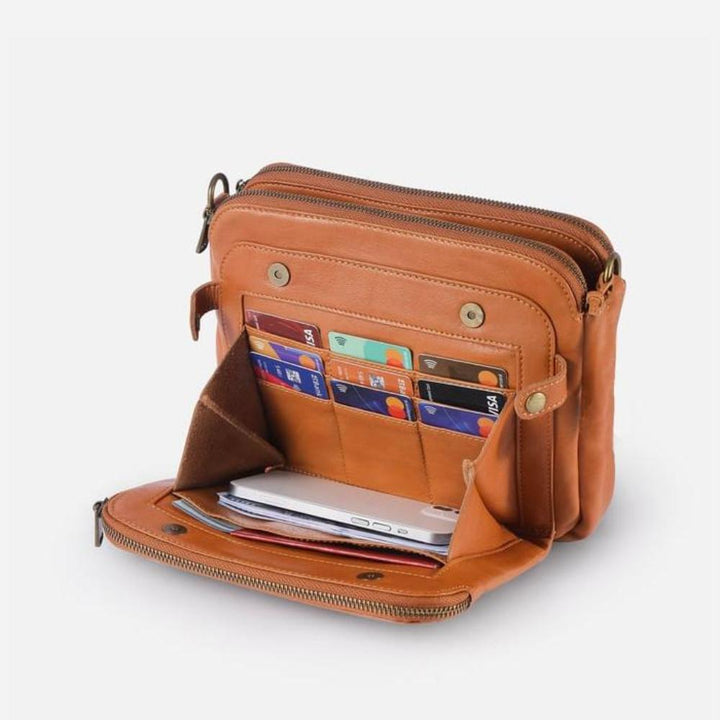 Kim | Classic Leather Bag