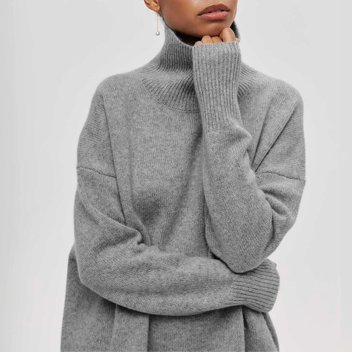 Amelia | Elegant Knitted Turtleneck Jumper