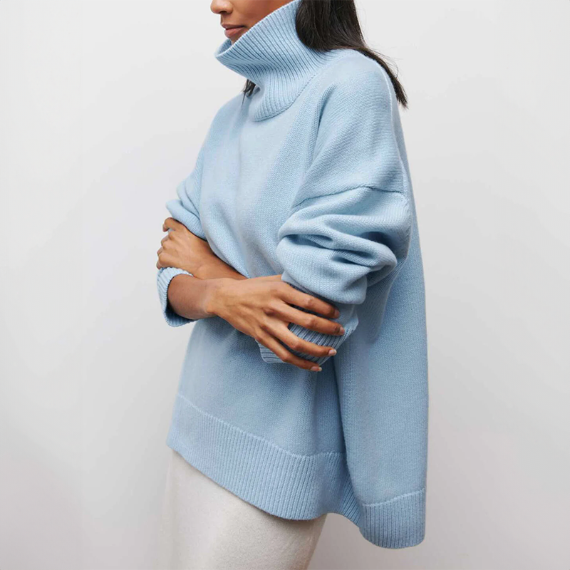 Amelia | Elegant Knitted Turtleneck Jumper