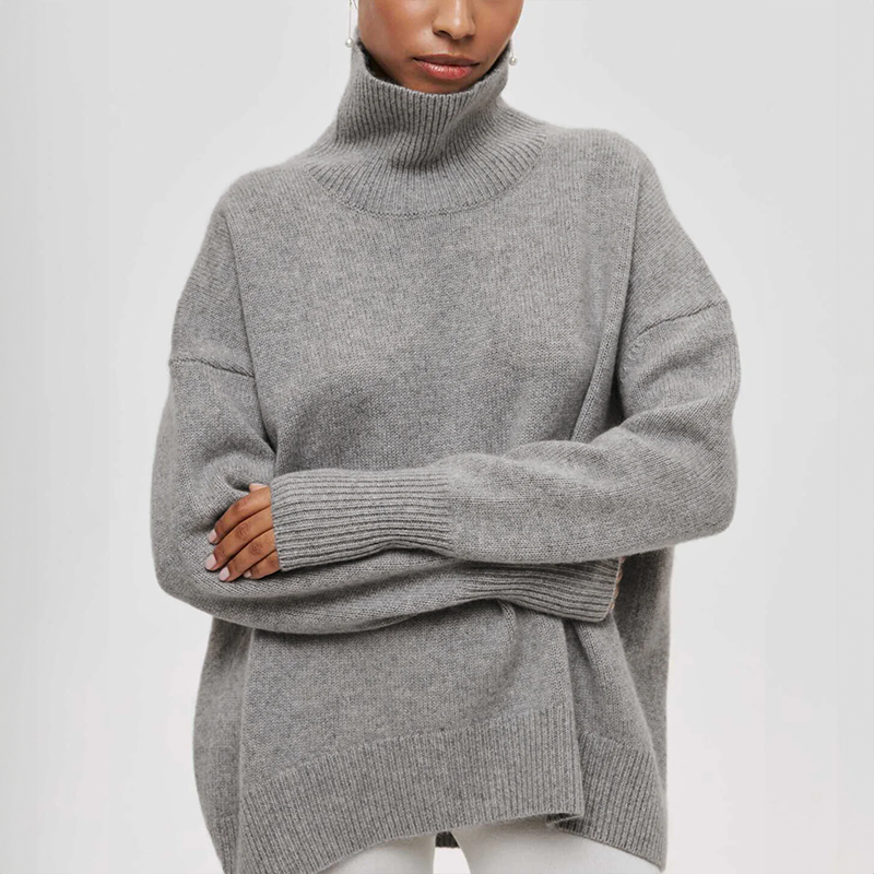 Amelia | Elegant Knitted Turtleneck Jumper