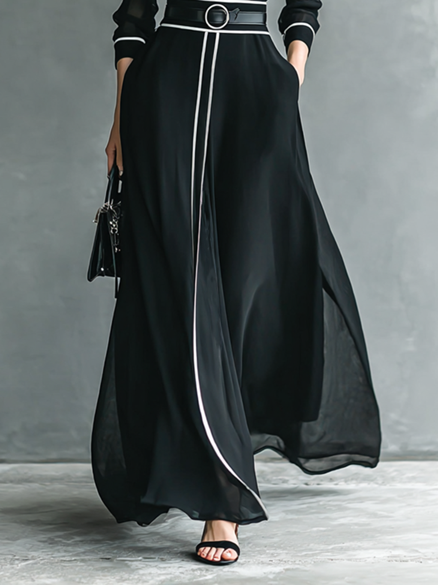 Charlene | Longsleeve Turtleneck Maxi Dress