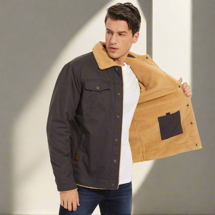 Mason | Stylish Fleece-lined Jacket