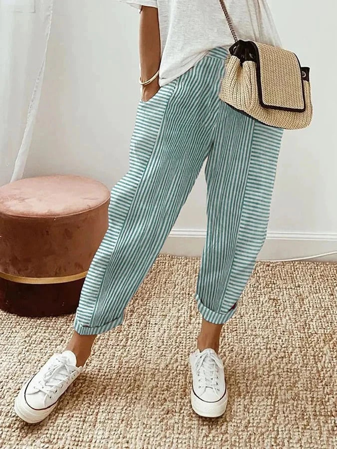 Betsy | Casual striped trousers