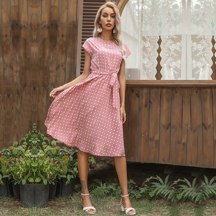 Shania | Timeless Polka Dot Dress