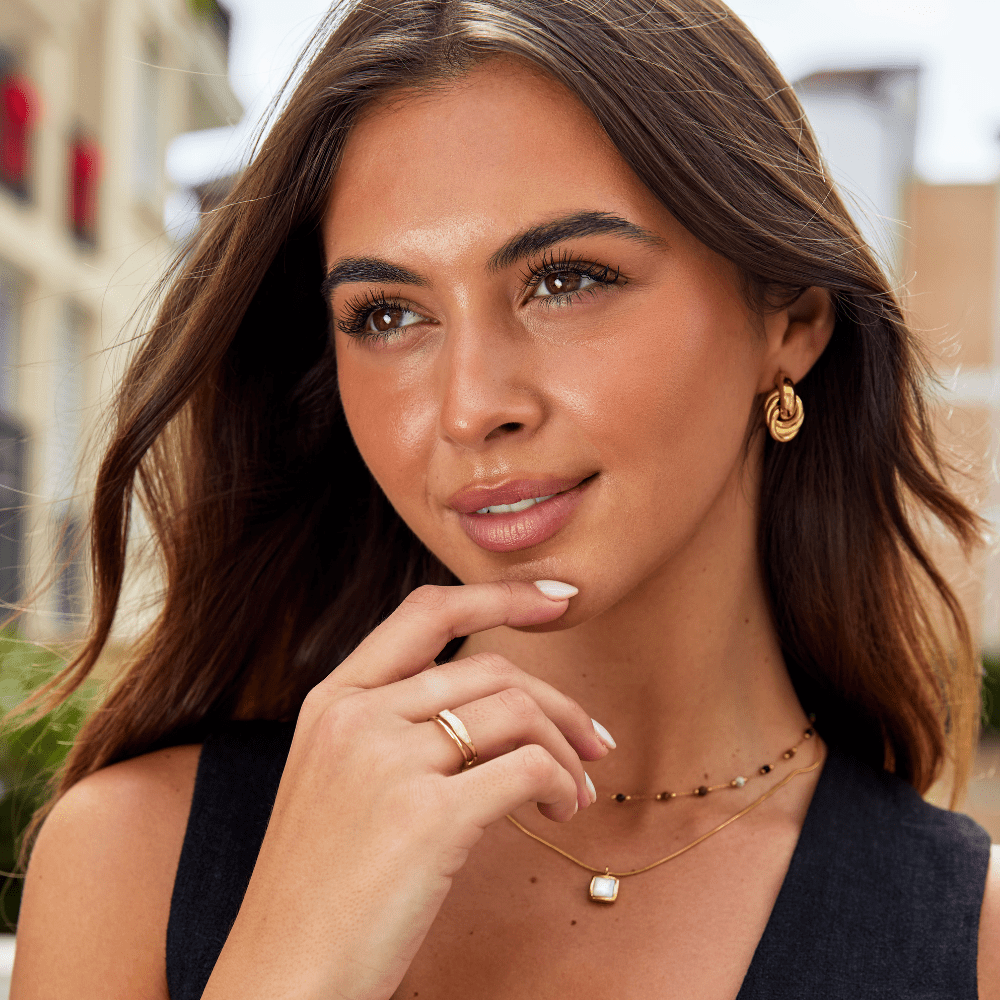 Sahara Layered Gold Ring