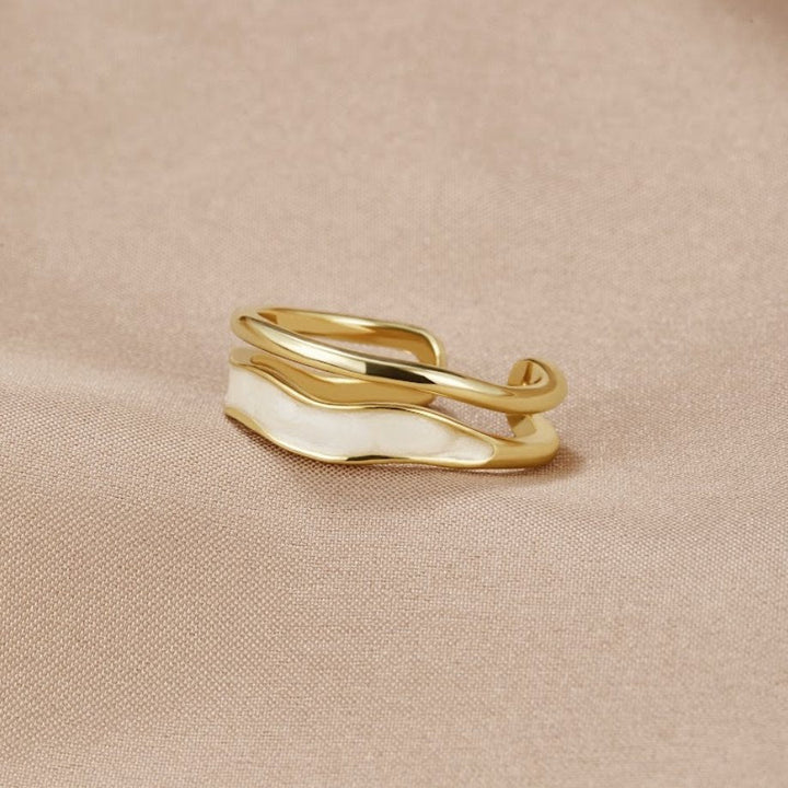 Sahara Layered Gold Ring