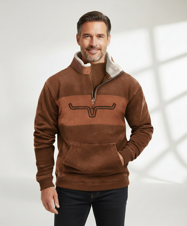 Alex | Comfy Half Zip-Up Jumper