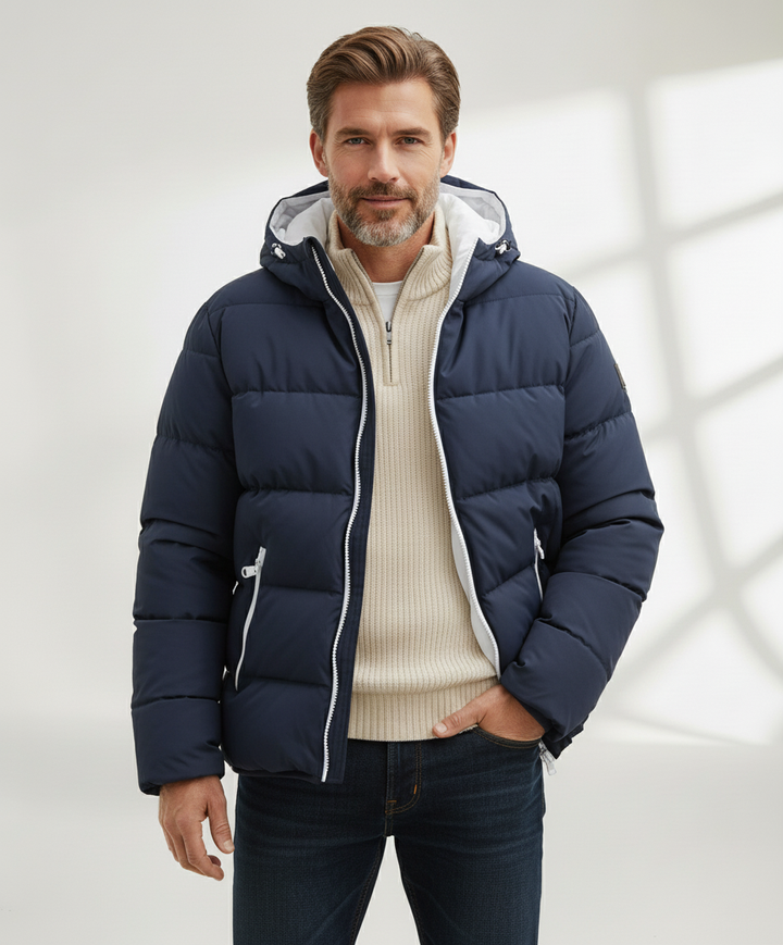 Theo | Waterproof Hooded Winter Jacket