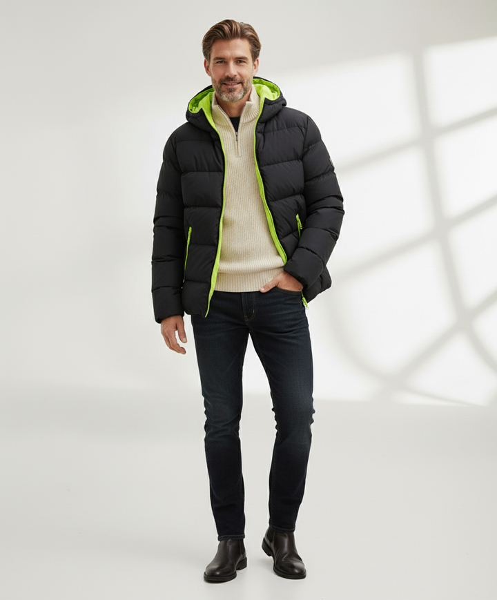 Theo | Waterproof Hooded Winter Jacket