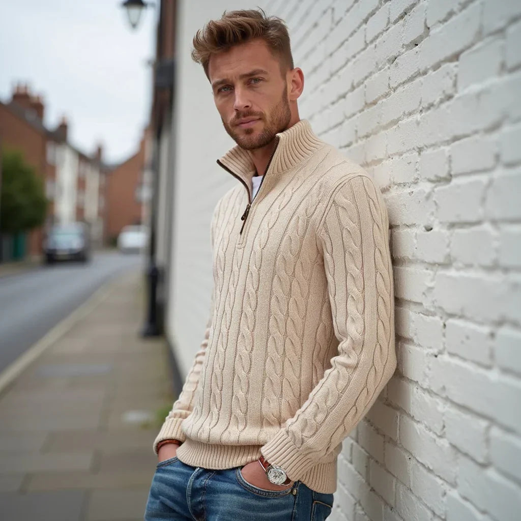 Rupert | Casual Zip-up Sweater