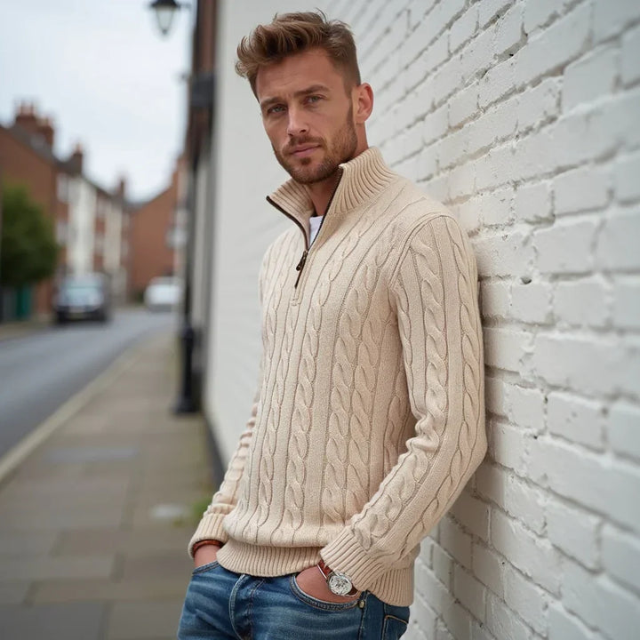 Rupert | Casual Zip-up Sweater