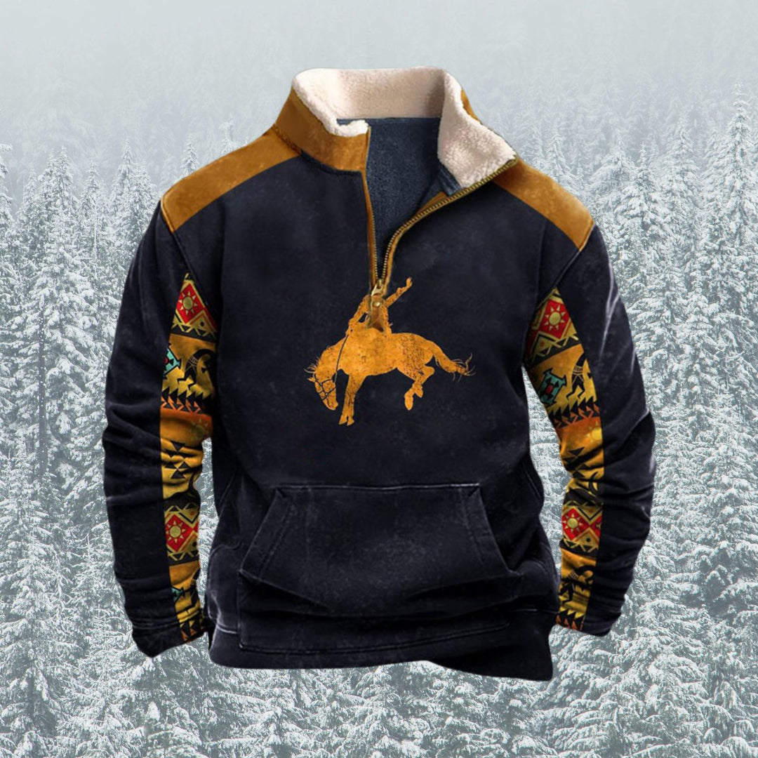 Alex | Comfy Half Zip-Up Jumper