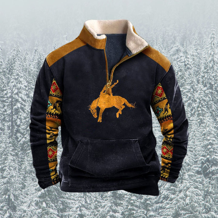 Alex | Comfy Half Zip-Up Jumper