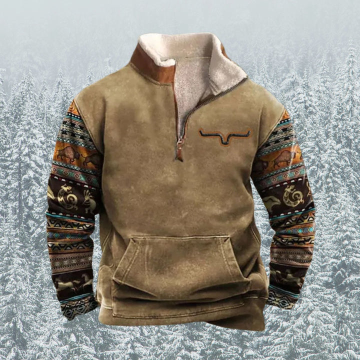 Alex | Comfy Half Zip-Up Jumper