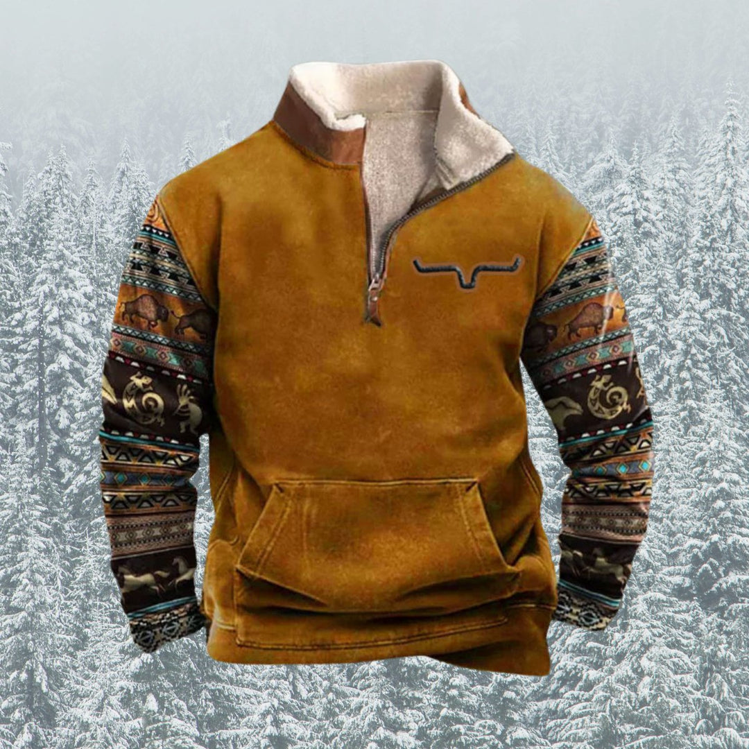 Alex | Comfy Half Zip-Up Jumper