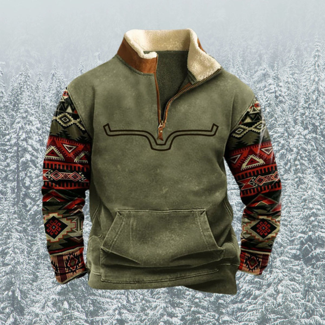 Alex | Comfy Half Zip-Up Jumper