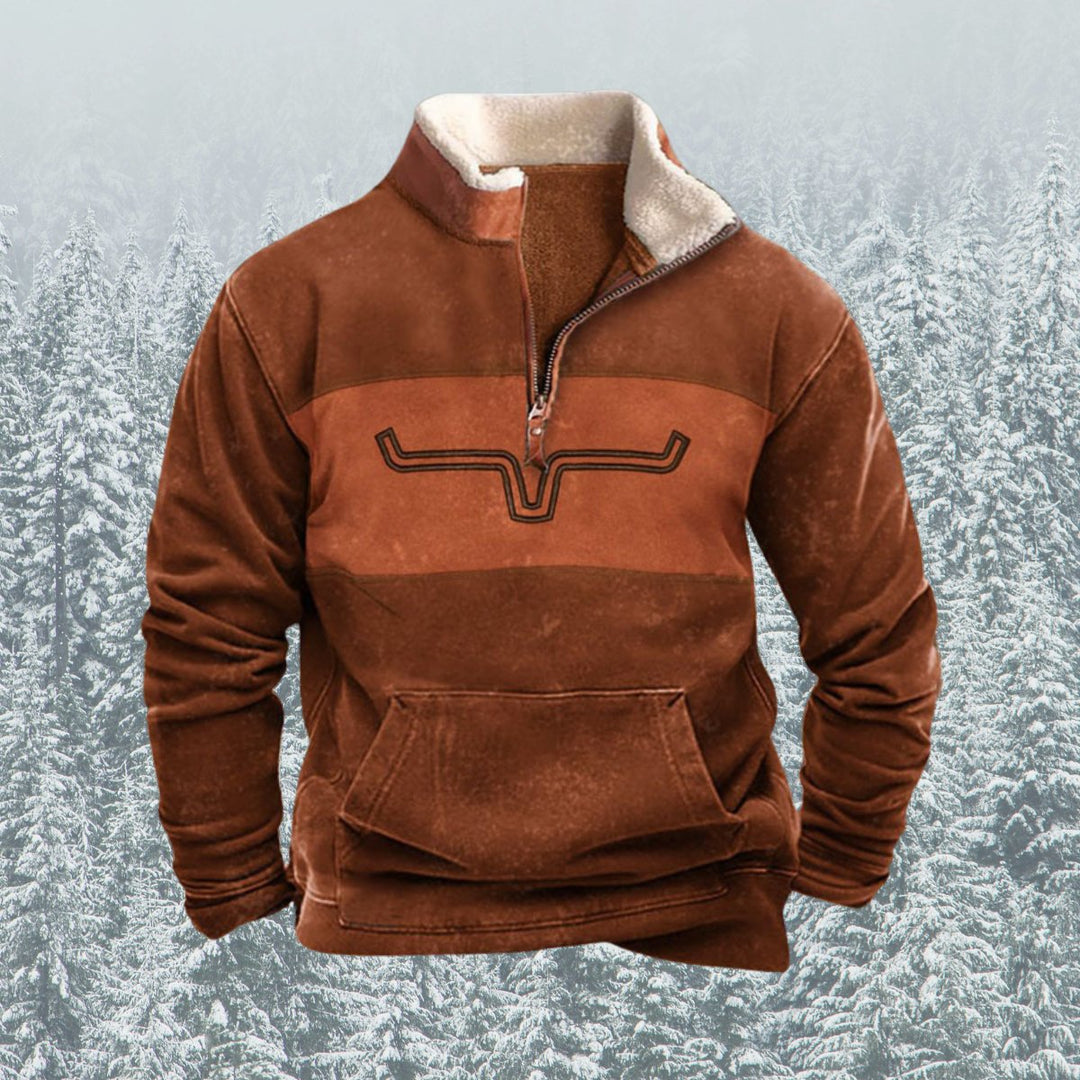 Alex | Comfy Half Zip-Up Jumper