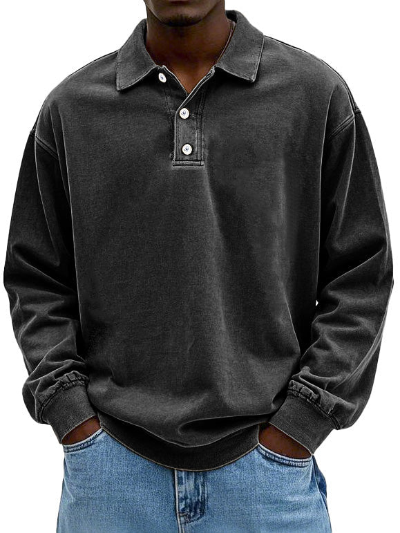 Ivo | Casual Long Sleeve Polo Shirt