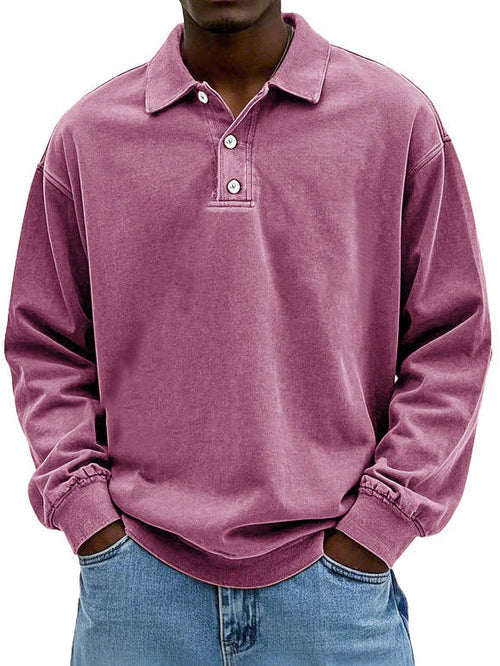 Ivo | Casual Long Sleeve Polo Shirt