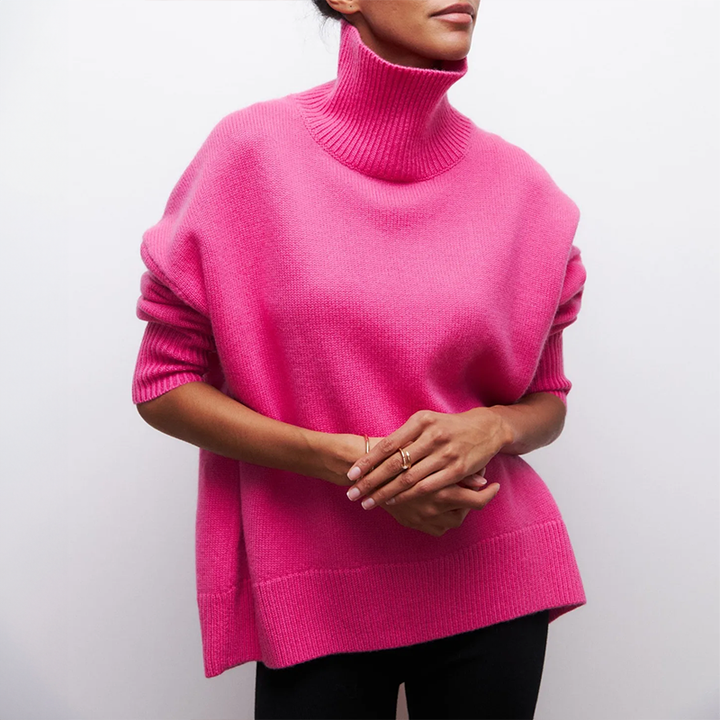 Amelia | Elegant Knitted Turtleneck Jumper