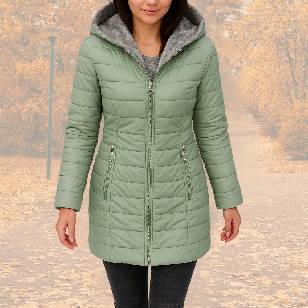 Senna | Elegant Plush Coat for Women