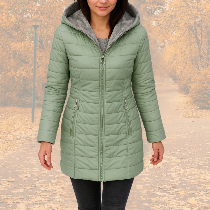 Senna | Elegant Plush Coat for Women