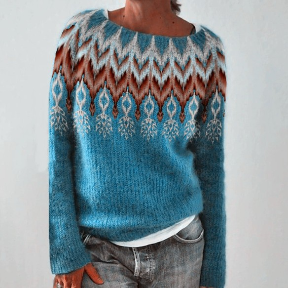 Indira | Cosy Retro Sweater